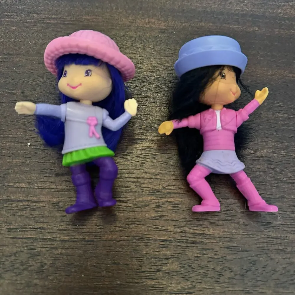Strawberry Shortcake Ginger Snap & Tea Blossom McDonald's Happy Meal Toy Figure